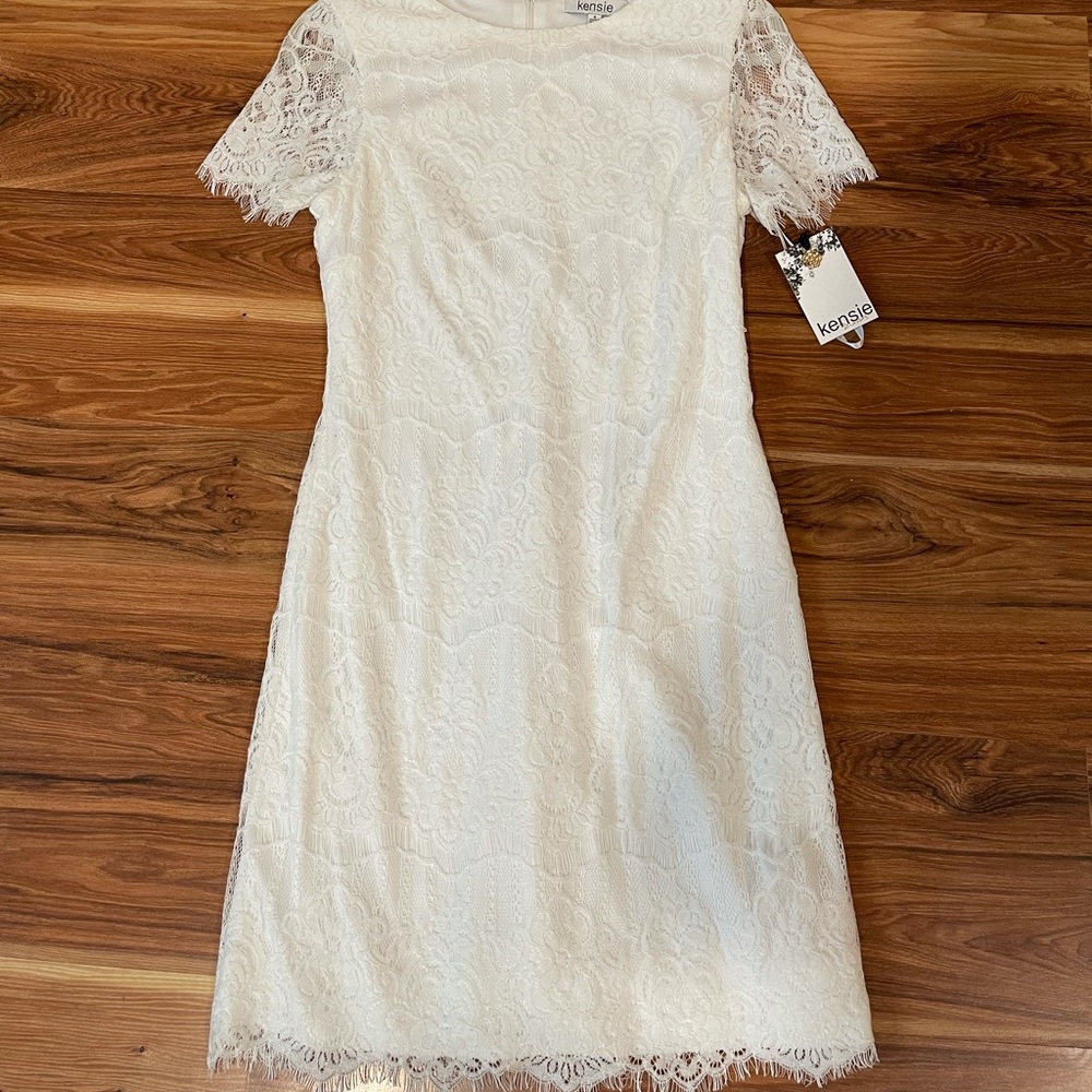 Kensie white dress